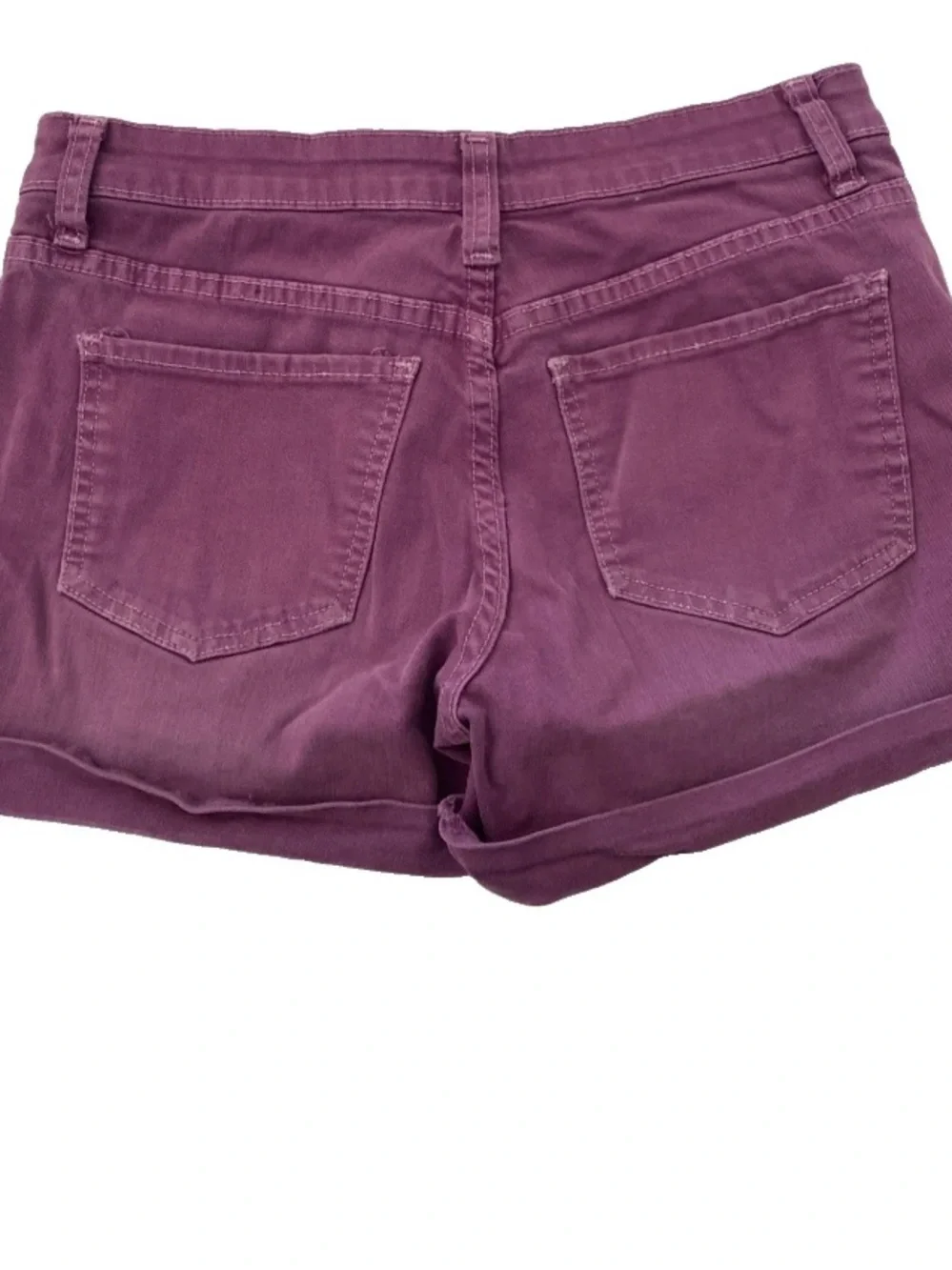 Lux Women's Purple Denim Jean Shorts
